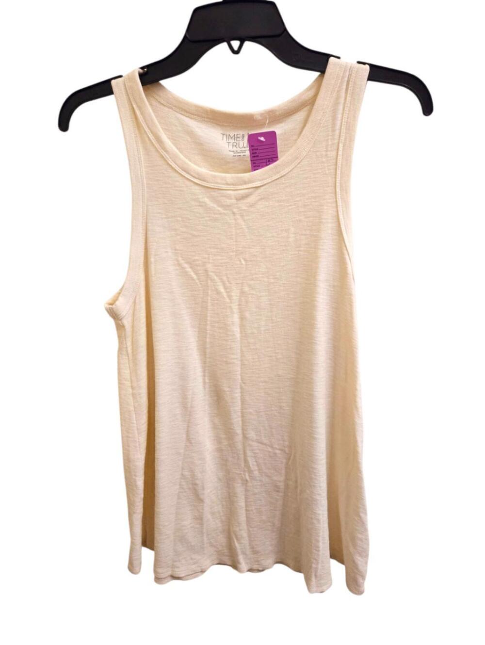 Very Good M beige Time and Tru Tank Top